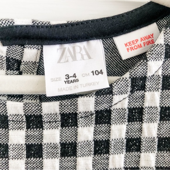 Zara textured plaid dress - Picture 3 of 4